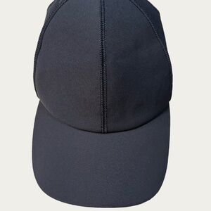 Lululemon Womens Hat Baseball Cap Black Back One Size OS Adjustable Activewear